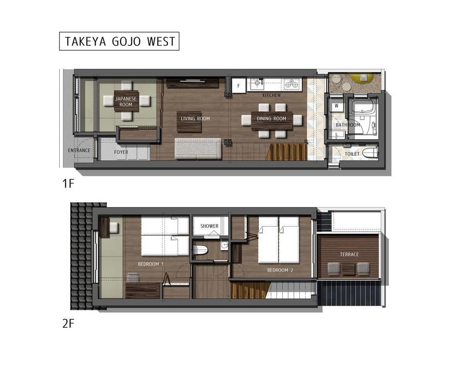 Takeya Gojo Villa Kiotó Kültér fotó